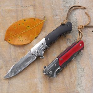 Navaja de Bolsillo Plegable de Acero de Alta Dureza, Grado Industrial, 20CM, para Defensa Personal, Multifuncional, de Madera, para Supervivencia - Product Image 3