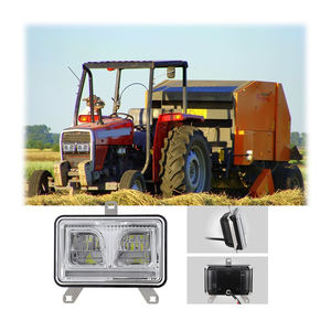 Massey Ferguson 1693943M93 4*6 pouces aluminium 6500K température de couleur 40W <span class=keywords><strong>LED</strong></span> tracteur <span class=keywords><strong>phare</strong></span> Hi/Lo faisceau lampe de <span class=keywords><strong>travail</strong></span> nouveau - Product Image 3