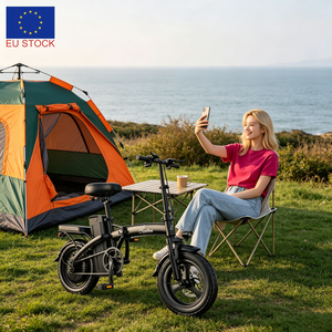 Bicicleta Eléctrica Plegable LOOKRUN G11Hub con Motor sin Escobillas de 400w, 48v, 13ah, Velocidad Máxima de 35km/h, 14 Pulgadas, Económica, en Oferta en la UE - Product Image 1