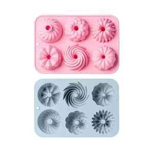 <span class=keywords><strong>Moule</strong></span> à gâteau en silicone à 6 cavités pour gâteaux cannelés / Moules à <span class=keywords><strong>mini</strong></span>-gâteaux <span class=keywords><strong>Bundt</strong></span> en silicone / Moules à gâteau en silicone à 6 cavités - Product Image 6