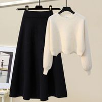 Ensembles deux pièces pour femmes WINDAY, vêtements d'hiver pour femmes, ensembles en tricot personnalisés pour l'été, ensembles deux pièces pour femmes en vente