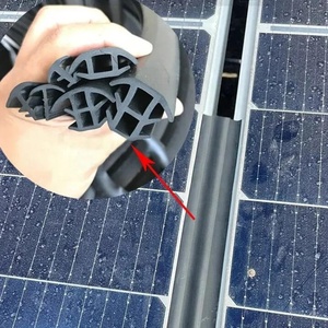 Enchufe 20mm Gap Epdm Panel solar T Tipo PV Tiras <span class=keywords><strong>de</strong></span> sellado Tira <span class=keywords><strong>de</strong></span> sellado <span class=keywords><strong>PVC</strong></span> Impermeable Ranura en forma <span class=keywords><strong>de</strong></span> T Junta <span class=keywords><strong>de</strong></span> <span class=keywords><strong>goma</strong></span> <span class=keywords><strong>para</strong></span> fotovoltaica - Product Image 4