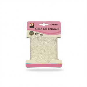 Cinta de Encaje de 5 cm con Lazo para Ropa y Decoración del Hogar, Textiles y Telas de Alta Calidad para Manualidades - Product Image 2