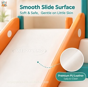 Aire de jeux intérieure moderne pour enfants, équipement de jeu sensoriel avec grand toboggan pour crèche - Product Image 4
