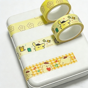 <span class=keywords><strong>Cinta</strong></span> <span class=keywords><strong>Adhesiva</strong></span> <span class=keywords><strong>Decorativa</strong></span> Washi Personalizada con Diseño de Dibujos Animados, Fácil de Rasgar, Adhesivo de una Sola Cara, Ecológica, para Decoración de Diarios - Product Image 4