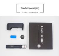 Pointeur laser rechargeable rouge et vert pour l'entraînement, l'enseignement, la géométrie et la localisation de niveau, avec fonction de croix lumineuse