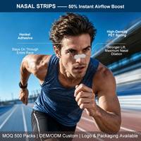 Anthrive – Lot de 30 dilatateurs nasaux adhésifs extra-forts de haute qualité pour améliorer la respiration – Bandes nasales pour athlètes et sportifs (course à pied)