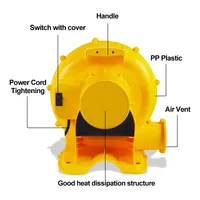 Ventilateur gonflable de puissance élevée directe de l'usine 280W de la GW-28 Chine pour des glissières d'eau et annonçant des danseurs d'air