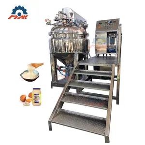 500L Liquid Homogenizer Emulsifying Tank Electric Steam Heating Mixer Jacketed Stainless Steel Mixing Tank With Agitator Mixer