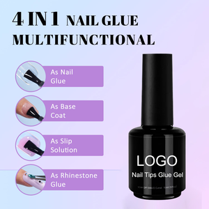 Etiqueta privada Puntas de <span class=keywords><strong>uñas</strong></span> Cubierta completa Endurecedor francés Adhesivo Gel Esmalte Prensa en pegamento <span class=keywords><strong>para</strong></span> <span class=keywords><strong>uñas</strong></span> - Product Image 6