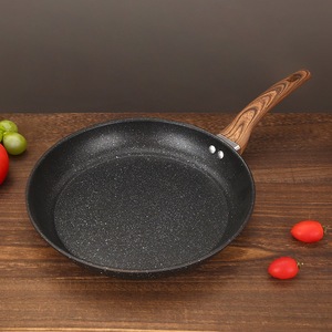 Chịu nhiệt sơn mài Frying Pan đá cẩm thạch chấp nhận biểu tượng tùy chỉnh Frying Pan không dính - Product Image 5