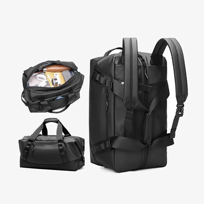 Bolsa de viagem portátil de grande capacidade masculina Viagem de negócios Bagagem para esportes Fitness Moda Multifuncional Duffle Bag