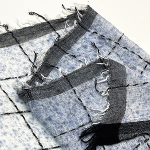 Designer Tie Dye <span class=keywords><strong>shein</strong></span> Collection Khimar Nouveaux Vêtements Musulmans extra Large Écharpe <span class=keywords><strong>Hijab</strong></span> Plaid Cachemire Châles pour Dames 2025 - Product Image 4