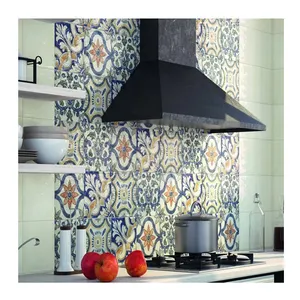 家用厨房用数字陶瓷光泽饰面200x600mm毫米陶瓷墙砖。