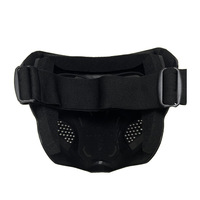 Masques tactiques d'Halloween, masques de moto, masque coupe-vent intégral, masque de squelette protecteur pour le cosplay, pour la conduite à vélo