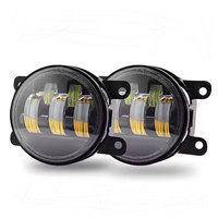 Système d'éclairage automobile HYNBYZJ 45w 6000K, phare antibrouillard LED pour voiture, 4,0 pouces, phare antibrouillard universel pour voitures, phare de travail LED 4 pouces 12v 24v