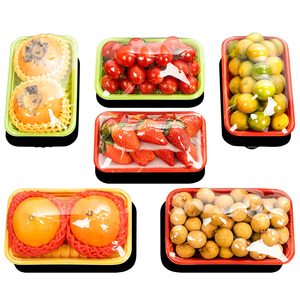 Shenzhen Factory High Quality Durable Stackable-easy Plastic Tray for <strong>Egg</strong> Fruit Meat <strong>Package</strong>
