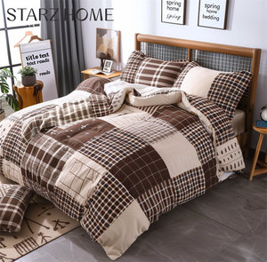 Starz Nhà Giá Rẻ Duy Nhất Trắng Giường Bao Gồm Và Khăn Ctrải Giường Với Duvet <span class=keywords><strong>Set</strong></span> Thiết Kế Bộ Đồ Giường Sang Trọng Thương Hiệu Bộ Đồ Giường Thiết Lập - Product Image 3