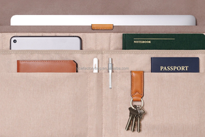 Maletines de negocios de cuero Pu impermeables para hombre, funda extraíble para ordenador portátil con ranura para paraguas personalizada de calidad, bolsa para ordenador portátil para <span class=keywords><strong>abogados</strong></span> - Product Image 4