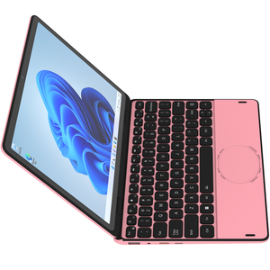 <strong>New</strong> Slim Touch Screen Laptop <strong>Computer</strong> Intel N100 Win 11 Pink Laptops Netbook 360 Portable PC for Business Office - Product Image 3