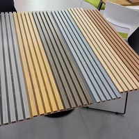 Panneaux muraux extérieurs ASA WPC, revêtement en lattes 3D pour façades de bâtiments