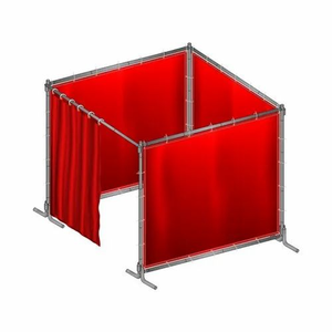 Cabina de Soldadura Móvil Plegable de Metal para Procesamiento Químico con Caja de Cambios Digital Automática, Capacidad de 200L - Product Image 1