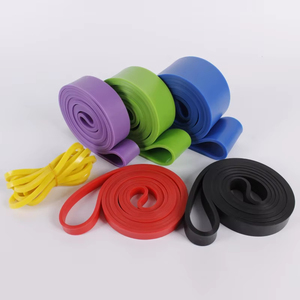Fascia di resistenza Fitness Pull-Up da 208cm TPE per glutei e stretching dei piedi per fasce di esercizio efficaci per Yoga e allenamento