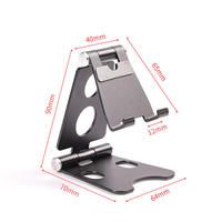 Vente en gros de support mobile portable en aluminium et métal support pour téléphone portable compatible avec support rotatif pour tablette