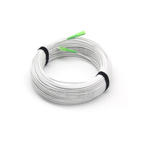 Kabel Patch Fiber Optik Indoor 2.0*3.0mm LSZH SC/UPC/APC FTTH Optic Drop Cable G657A1 untuk Router Fiber WIFI 4G (Laris Terjual)
