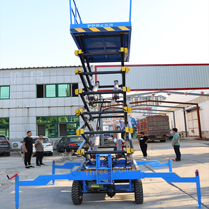 Khuyến mãi nâng người di động 8m 10m 12m 14m 16m, giàn giáo nâng người di động, nâng người điện di động, giàn nâng cắt kéo điện - Product Image 5