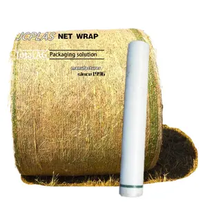 Rede de malha de plástico, diretamente, de malha, envoltório, rede de feno baling, envoltório de cobertura completa
