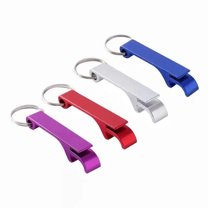 Factory Wholesale Cheap Customized Metal Opener with Logo Aluminum Beer Custom Keychain Bottle Opener Your Logo