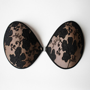 <span class=keywords><strong>Sujetador</strong></span> ultrafino con cierre frontal y cuentas para mujer con almohadillas lavables para los pechos, ropa interior Invisible de alta calidad para mujeres con pechos enormes - Product Image 2