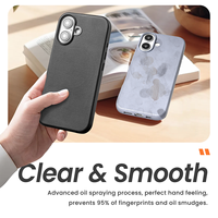 Nouvel arrivage Joli PU Doux Confortable pour iPhone étui pour 16 Pro Max 15 14 13 12-Couverture de téléphone de charge sans fil