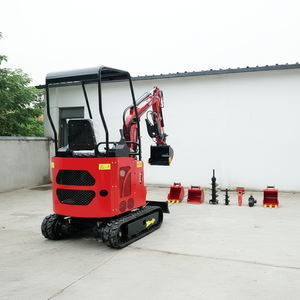 Mini-excavatrice sur chenilles haute performance <span class=keywords><strong>de</strong></span> 1,2 à 2 tonnes, moteur diesel, <span class=keywords><strong>pompe</strong></span> hydraulique, homologuée CE, <span class=keywords><strong>prix</strong></span> direct fabricant - Product Image 1