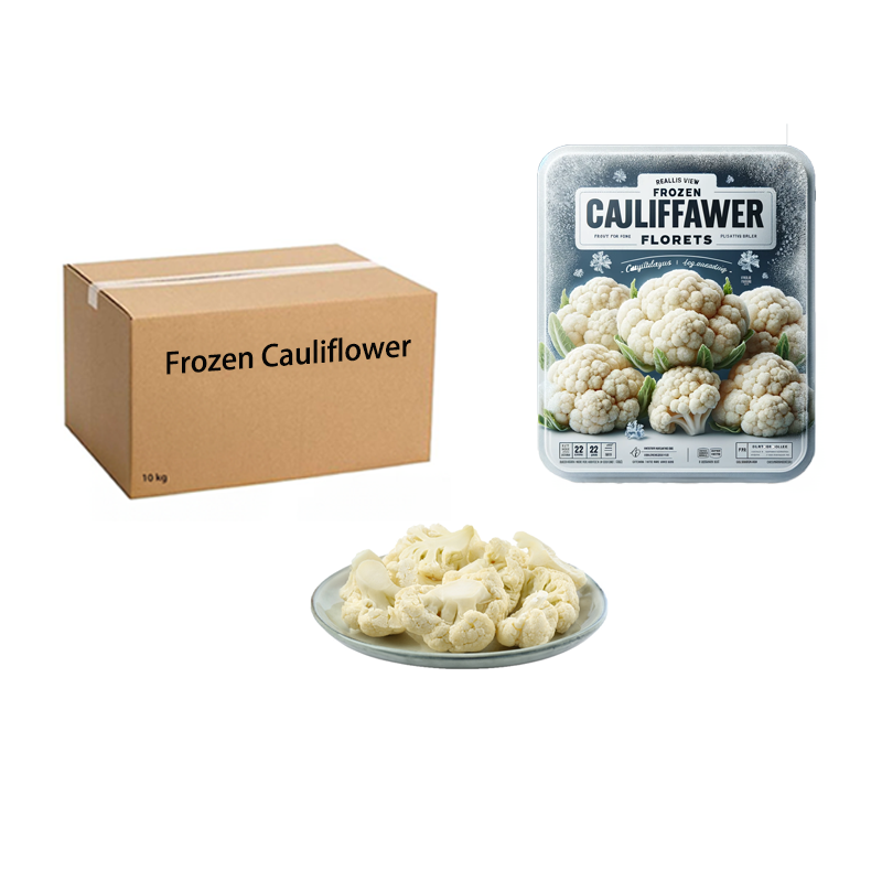 OEM/ODM High Quality Hot Sell China Factory Frozen Vegetable Food for Wholesales and Retail IQF Frozen Cauliflower Cube Diced