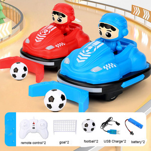 Venta Caliente: Mini Autos RC <span class=keywords><strong>de</strong></span> 2.4GHz para 2 Jugadores, <span class=keywords><strong>Batalla</strong></span> <span class=keywords><strong>de</strong></span> Velocidad y Choques con Balón <span class=keywords><strong>de</strong></span> Fútbol - Product Image 6