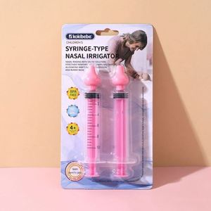 Seringue d'irrigation nasale professionnelle pour bébé, en PP et TPE, légère, portable, nettoyeur de nez pour nourrissons, utilisation plus sûre, personnalisable, pour la maison - Product Image 6