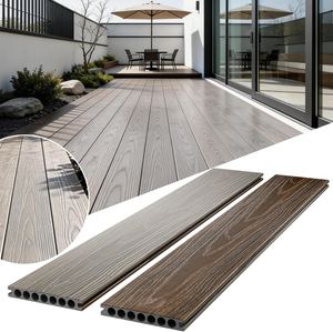 Plancher en bois composite IPE moderne, imperméable et antidérapant, grain <span class=keywords><strong>de</strong></span> bois carré, pour extérieur, piscine, <span class=keywords><strong>jardin</strong></span>, parc, fabriqué en Chine - Product Image 1