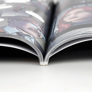 カスタムデザインソフトカバーコミックペーパーバック本印刷完璧なバインディングでカラフルなマンガ - Product Image 3