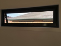 AS2047 Ventana de toldo de apertura exterior de aluminio con diseño de proyecto comercial de Hotel de Villa insonorizada de estilo australiano con doble vidrio