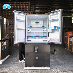 C 628L Commercial Household 4 French Doors Frost-free Smart Gray Water Dispenser <b>Refrigerator</b> Fridge Fridges Home Stock Refriger - Product Image 1