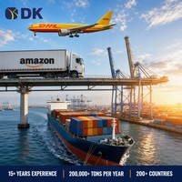 Service de logistique internationale DK, expédition de fret FBA, porte à porte, États-Unis, Royaume-Uni, vendeur Amazon, conteneur, fret en vrac