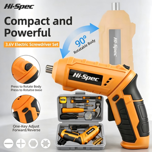 Power Screwdriver 3.6V Lithium Ion 200 RPM USB Charging Home Use - Product Image 4