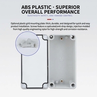 Boîtier de jonction étanche personnalisé IP67, boîtier électrique transparent série AG