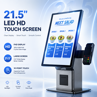 Kiosco de Menú Digital Interactivo, Sistema POS para Restaurantes, Terminal de Pedidos con Pantalla Táctil y Pago