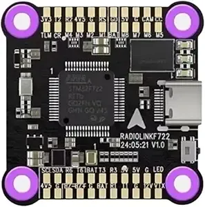 Radiolink F722 ชุดควบคุมการบินสำหรับแข่ง 4in1 55A ESC Stack รองรับ Betaflight INAV Flying Tower สำหรับโดรนแข่ง FPV - Product Image 2