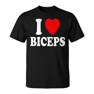 T-shirt I Love Biceps Gym pour la musculation - Product Image 2