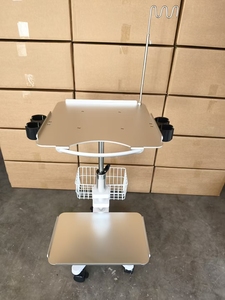 Carro de Ordenador Portátil para Hospital, Estación de Trabajo de Ultrasonido, Altura Ajustable para Hospital y Clínica - Product Image 2