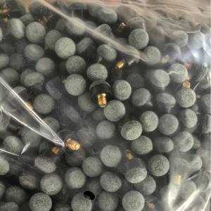 Embout de queue de billard en caoutchouc avec joint en laiton, accessoire de remplacement durable pour queues de billard - Product Image 2